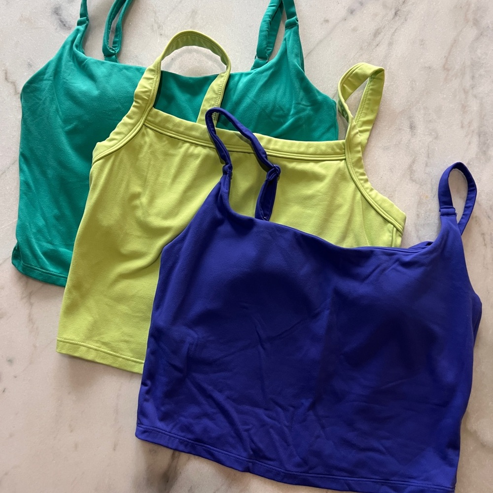 Vitality Cloud Tank Tops - bundle of three
